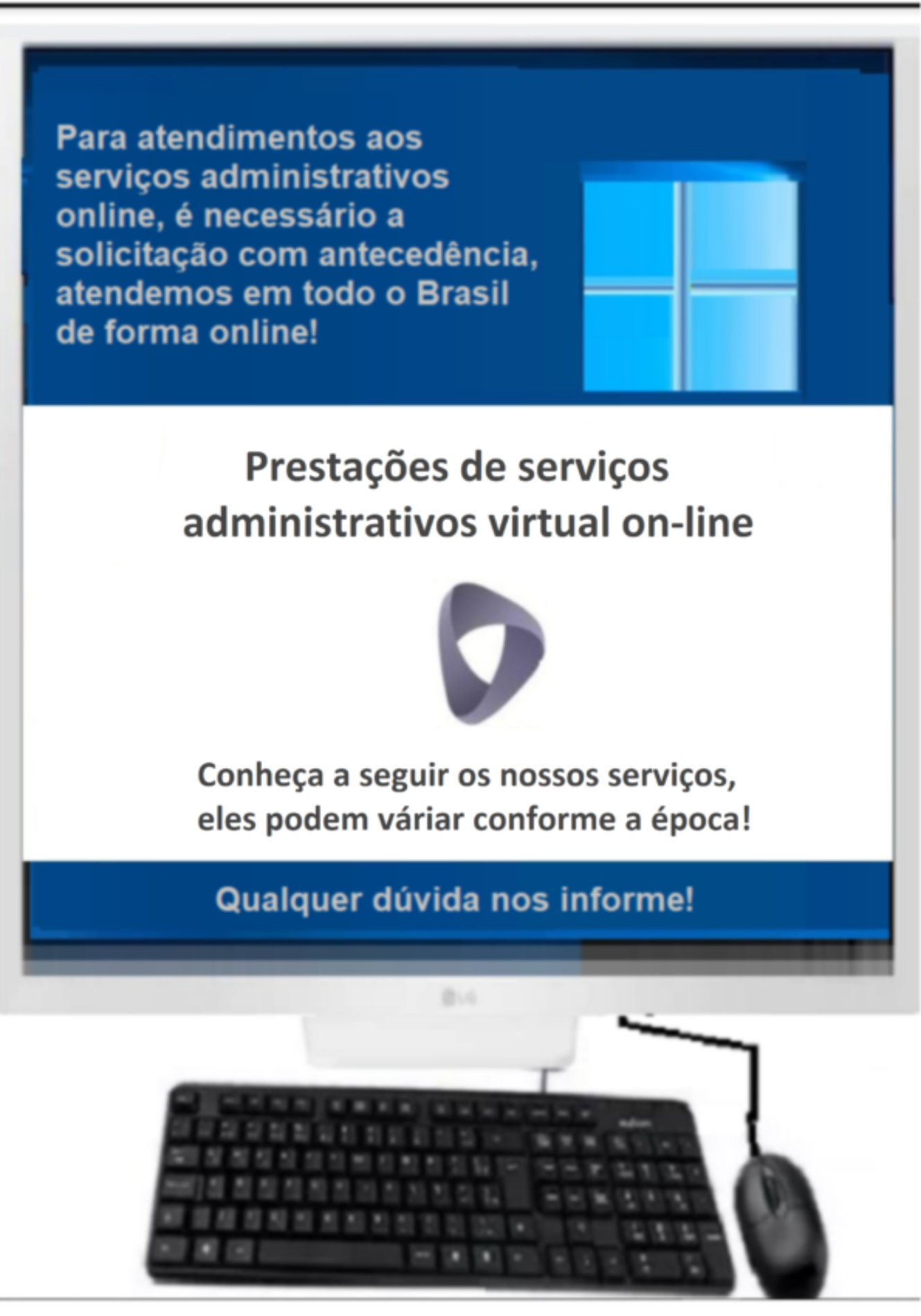 Serviços adm virtual